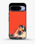 Creslia girl headphones art phone case - girl headphones art phone case google pixel 10