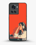 Creslia girl headphones art phone case - girl headphones art phone case oneplus 10r