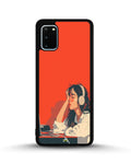 Creslia girl headphones art phone case - girl headphones art phone case samsung galaxy s20 fe
