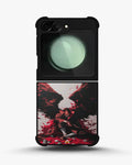 Creslia glossy printed back cover - glossy printed back cover samsung galaxy z flip 5
