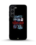 Creslia glossy printed phone case cover - glossy printed phone case cover samsung galaxy s23 plus