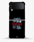Creslia glossy printed phone case cover - glossy printed phone case cover samsung galaxy z flip 4