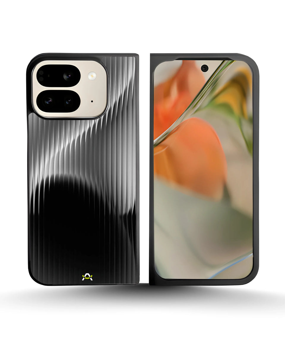 Creslia gradient stripes phone case - gradient stripes phone case google pixel 10 pro fold