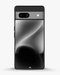 Creslia gradient stripes phone case - gradient stripes phone case google pixel 7a