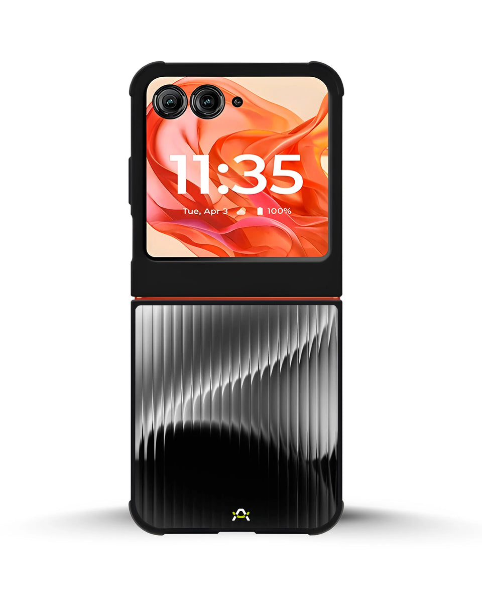 Creslia gradient stripes phone case - gradient stripes phone case motorola razr ultra 2025