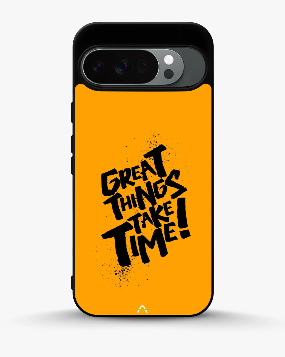 Creslia great things take time phone case - great things take time phone case google pixel 10 pro