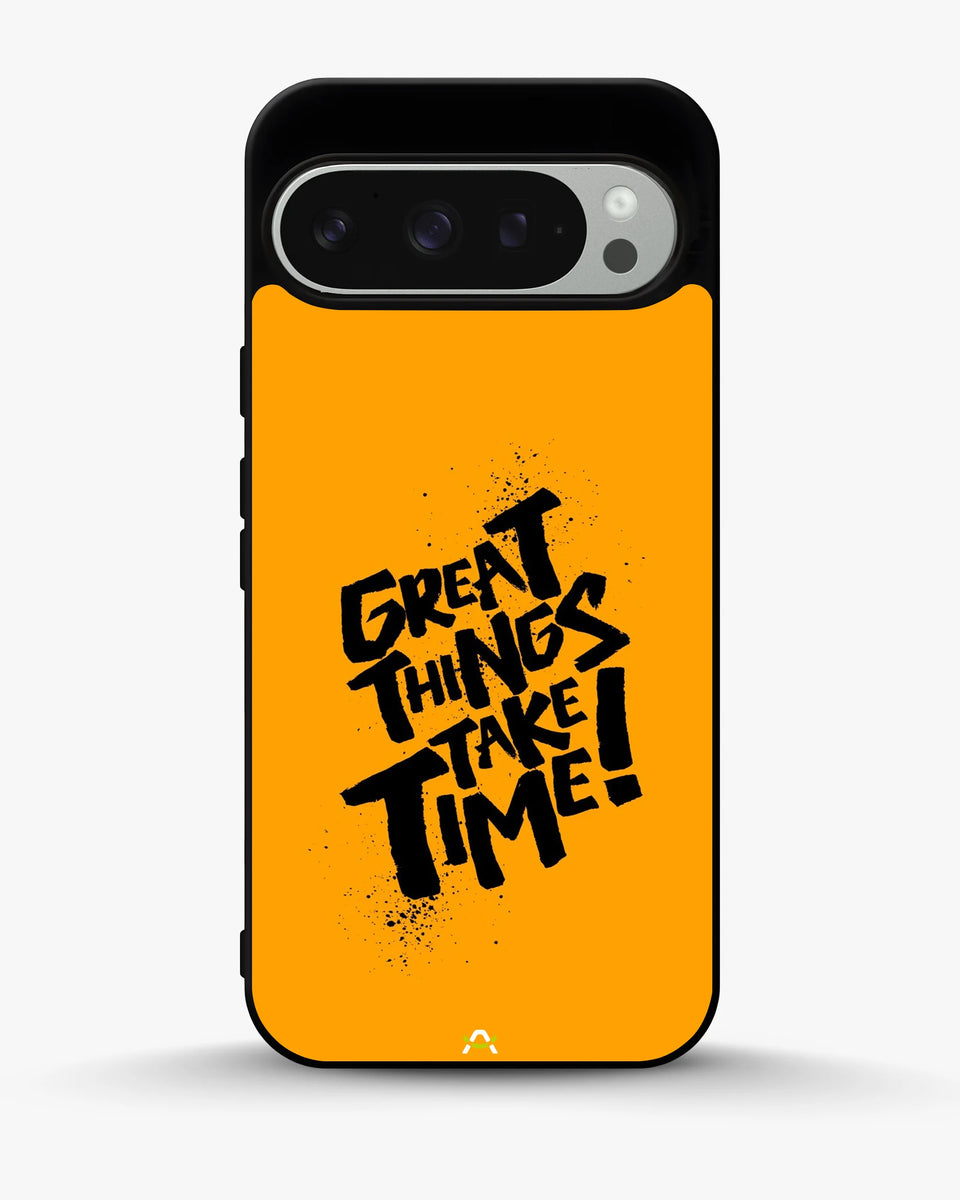 Creslia great things take time phone case - great things take time phone case google pixel 9 pro