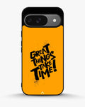 Creslia great things take time phone case - great things take time phone case google pixel 9