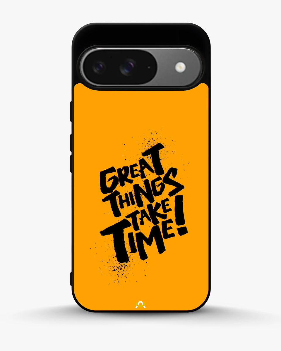 Creslia great things take time phone case - great things take time phone case google pixel 9