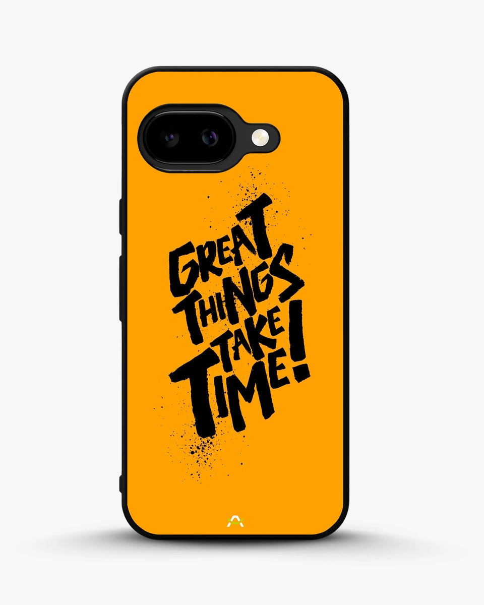 Creslia great things take time phone case - great things take time phone case google pixel 9a