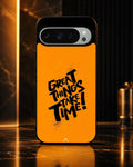 Creslia great things take time phone case general construction specs - great things take time phone case google pixel general specs 5