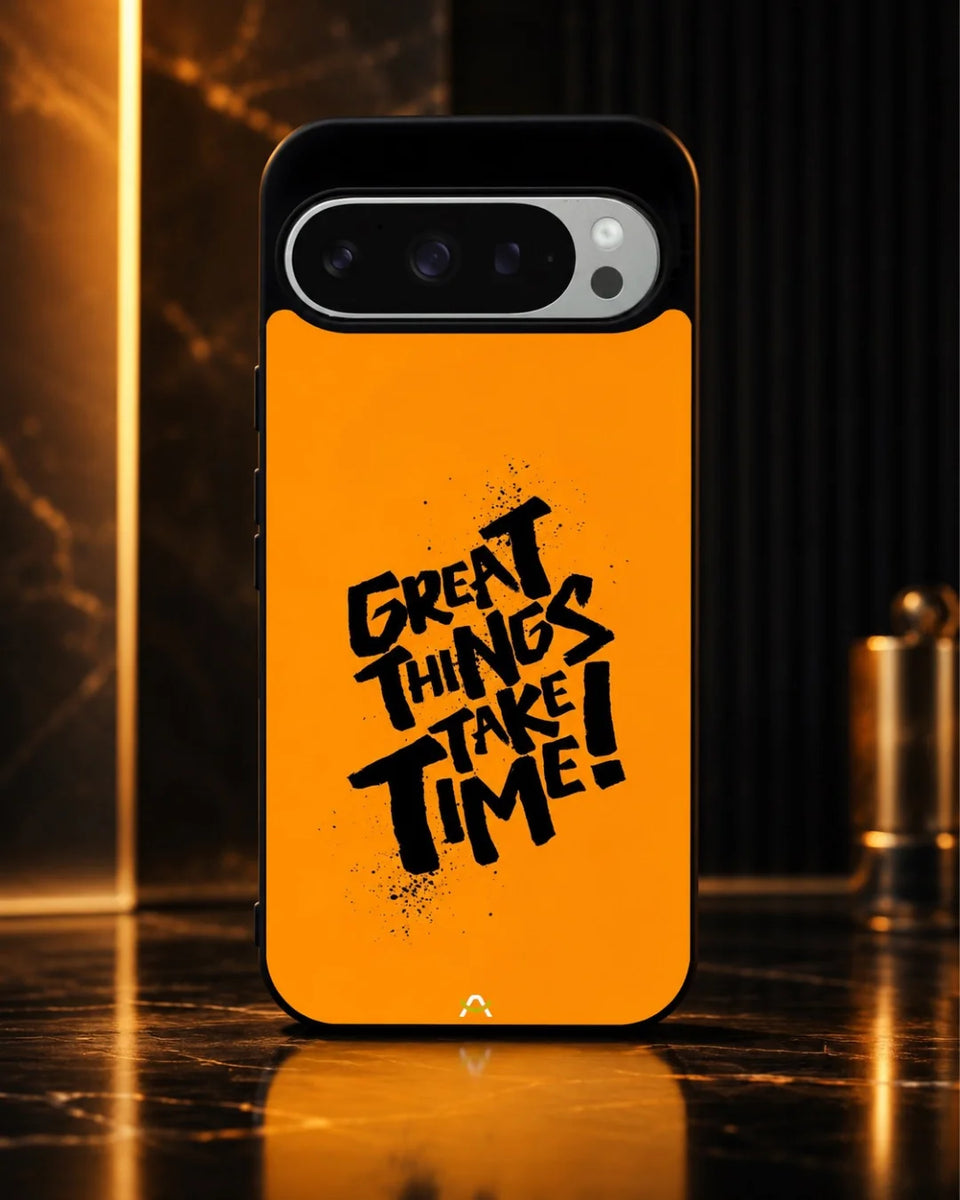 Creslia great things take time phone case general construction specs - great things take time phone case google pixel general specs 5