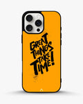 Creslia great things take time phone case - great things take time phone case iphone 16 pro