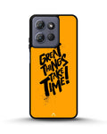 Creslia great things take time phone case - great things take time phone case moto g 2025