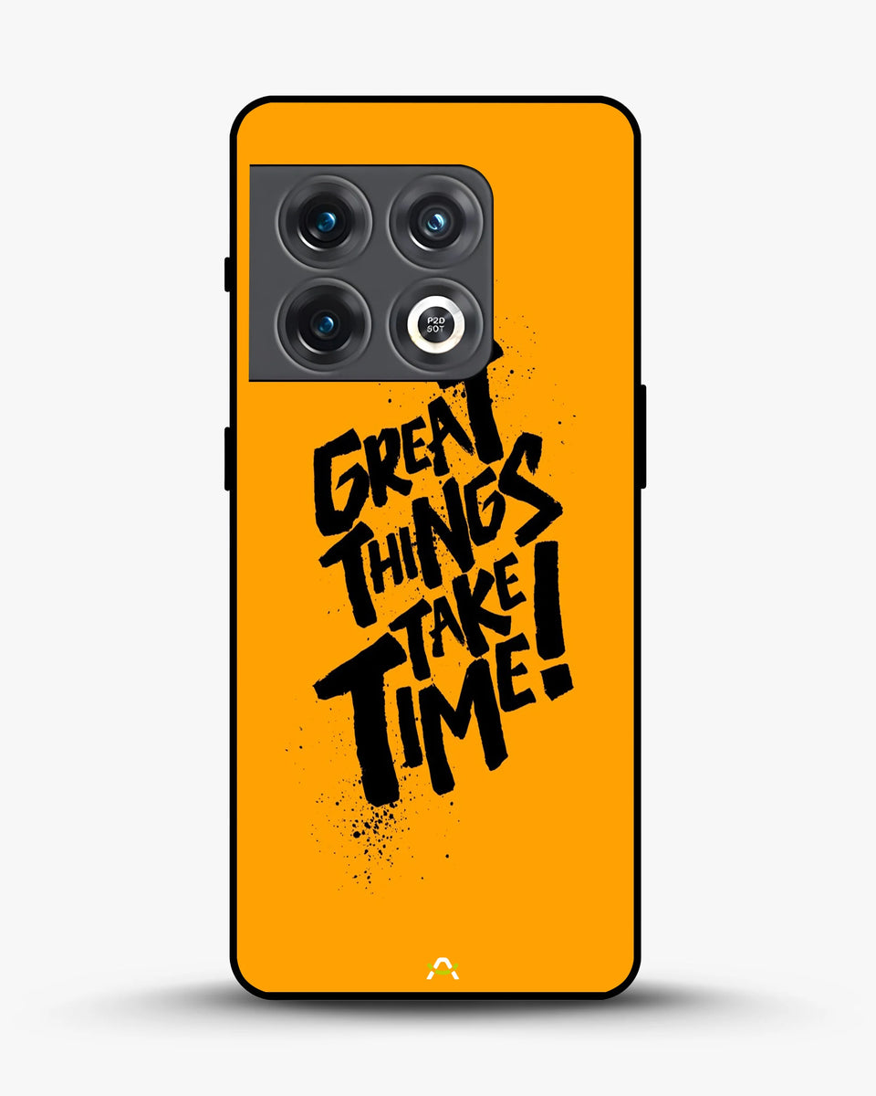 Creslia great things take time phone case - great things take time phone case oneplus 10 pro