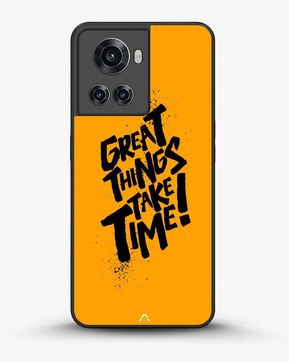 Creslia great things take time phone case - great things take time phone case oneplus 10r