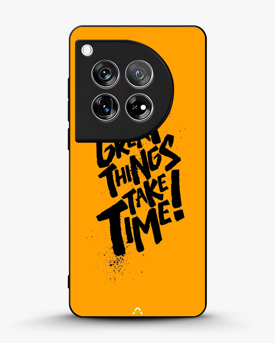 Creslia great things take time phone case - great things take time phone case oneplus 12r