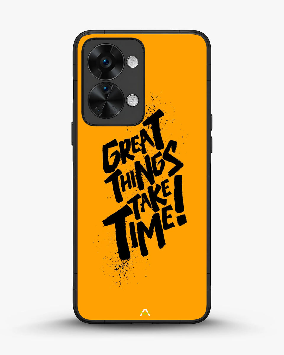 Creslia great things take time phone case - great things take time phone case oneplus nord 2t