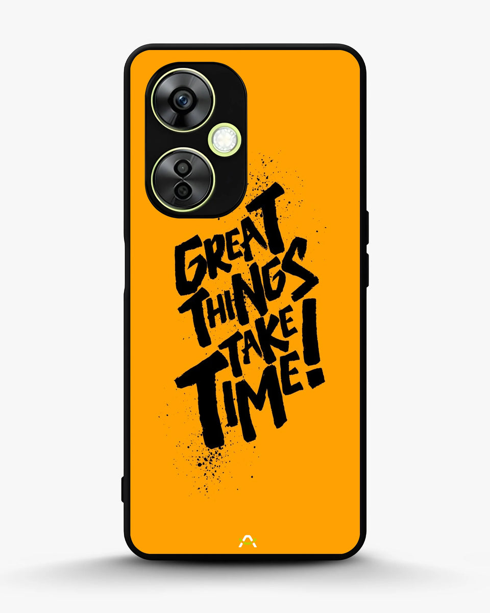 Creslia great things take time phone case - great things take time phone case oneplus nord ce3 lite