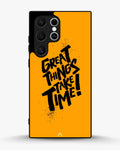 Creslia great things take time phone case - great things take time phone case samsung galaxy s22 ultra