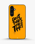 Creslia great things take time phone case - great things take time phone case samsung galaxy s23 fe