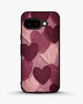 Creslia hearts pattern phone case - hearts pattern phone case google pixel 9a