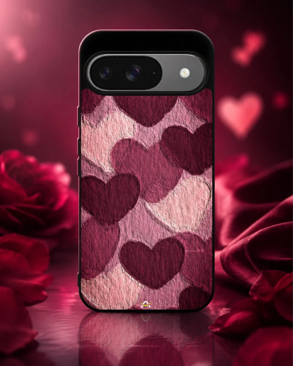 Creslia hearts pattern phone case general construction specs - hearts pattern phone case google pixel general specs 4