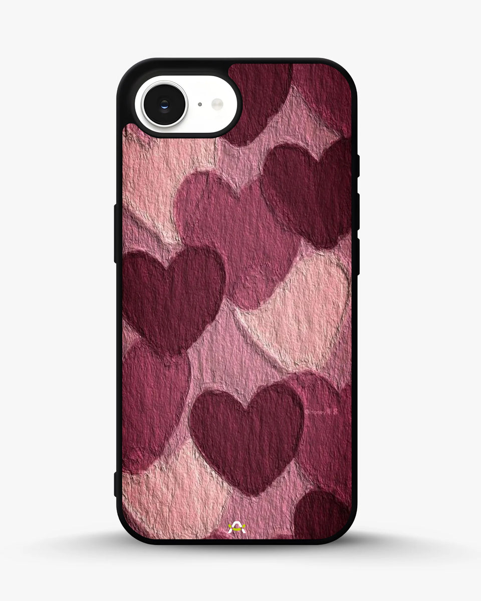 Creslia hearts pattern phone case - hearts pattern phone case iphone 16e