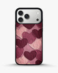 Creslia hearts pattern phone case - hearts pattern phone case iphone 17 pro max