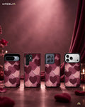 Creslia hearts pattern phone case - hearts pattern phone case mobile banner