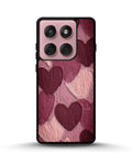 Creslia hearts pattern phone case - hearts pattern phone case motorola edge 2025