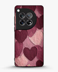 Creslia hearts pattern phone case - hearts pattern phone case oneplus 12r