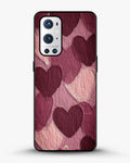 Creslia hearts pattern phone case - hearts pattern phone case oneplus 9 pro