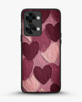 Creslia hearts pattern phone case - hearts pattern phone case oneplus nord 2t