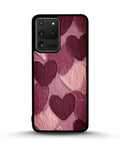 Creslia hearts pattern phone case - hearts pattern phone case samsung galaxy s20 ultra