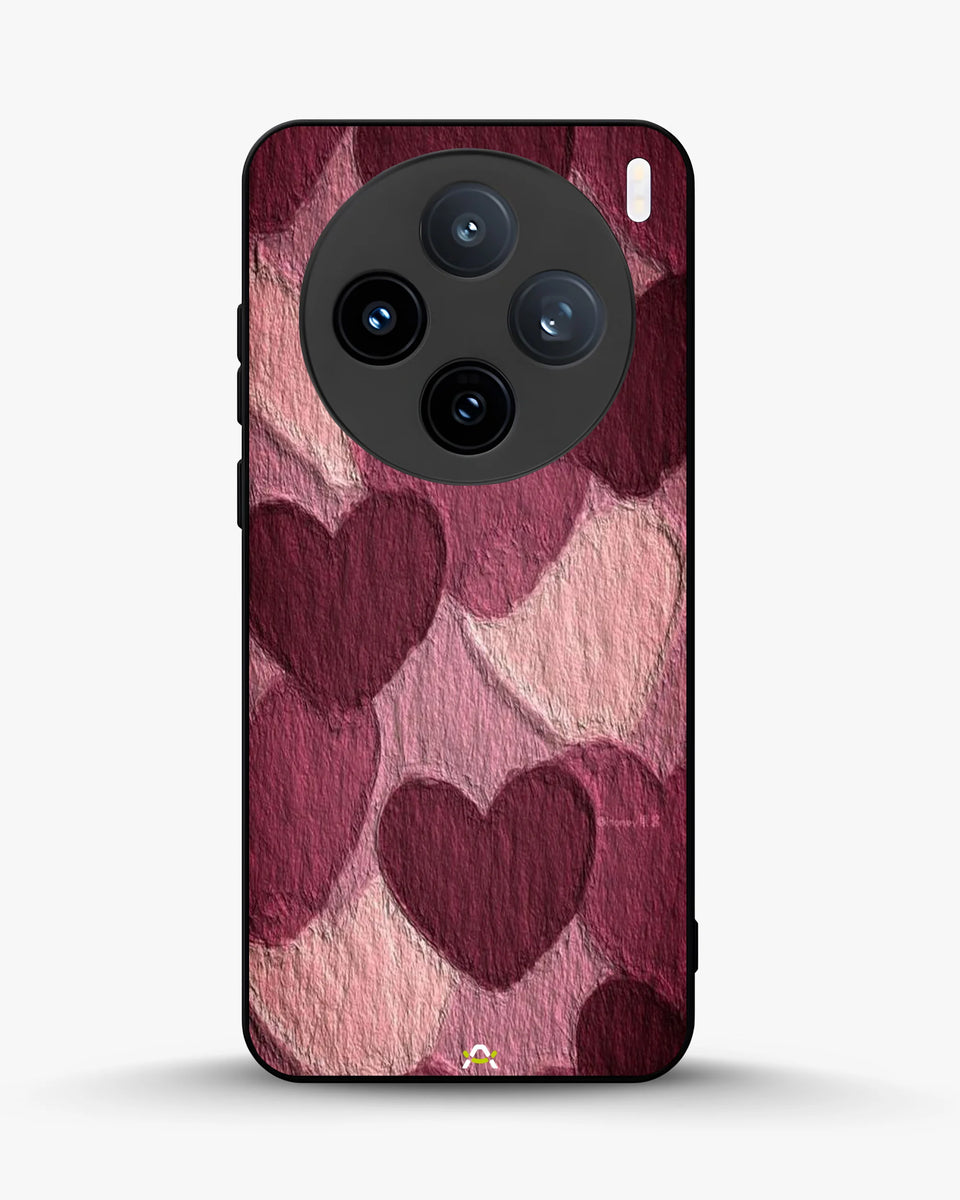 Creslia hearts pattern phone case - hearts pattern phone case vivo x100
