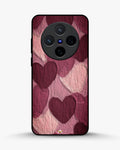 Creslia hearts pattern phone case - hearts pattern phone case vivo x200