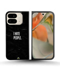 Creslia i hate people quote phone case - i hate people quote phone case google pixel 10 pro fold