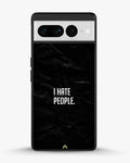 Creslia i hate people quote phone case - i hate people quote phone case google pixel 7 pro