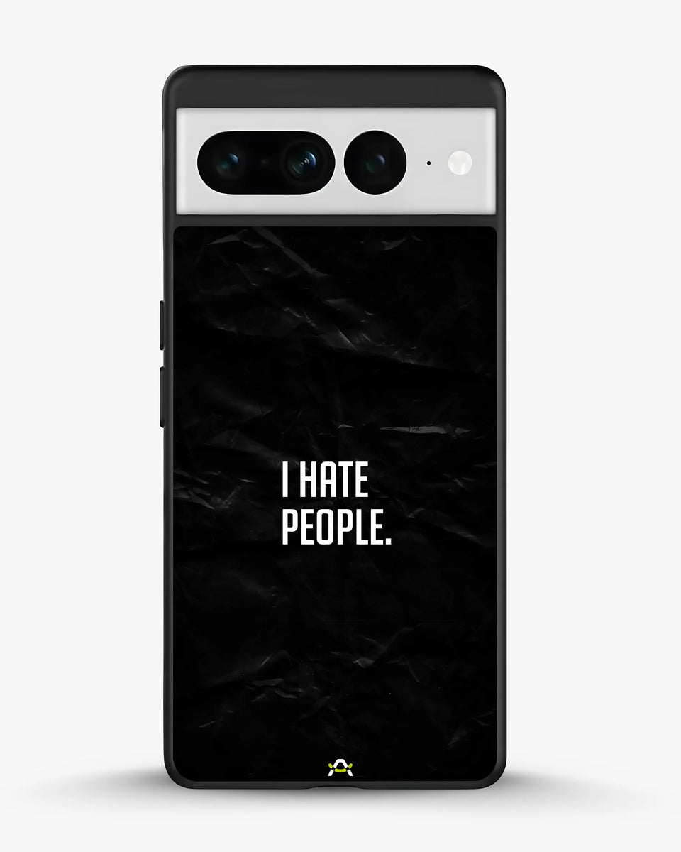 Creslia i hate people quote phone case - i hate people quote phone case google pixel 7 pro