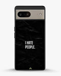 Creslia i hate people quote phone case - i hate people quote phone case google pixel 8a