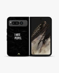 Creslia i hate people quote phone case - i hate people quote phone case google pixel fold
