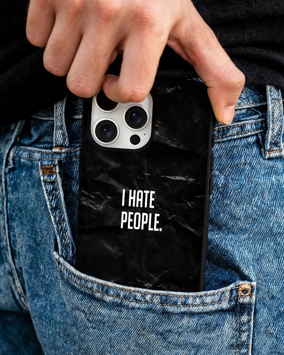 Creslia i hate people quote phone case general construction specs - i hate people quote phone case google pixel general specs 4