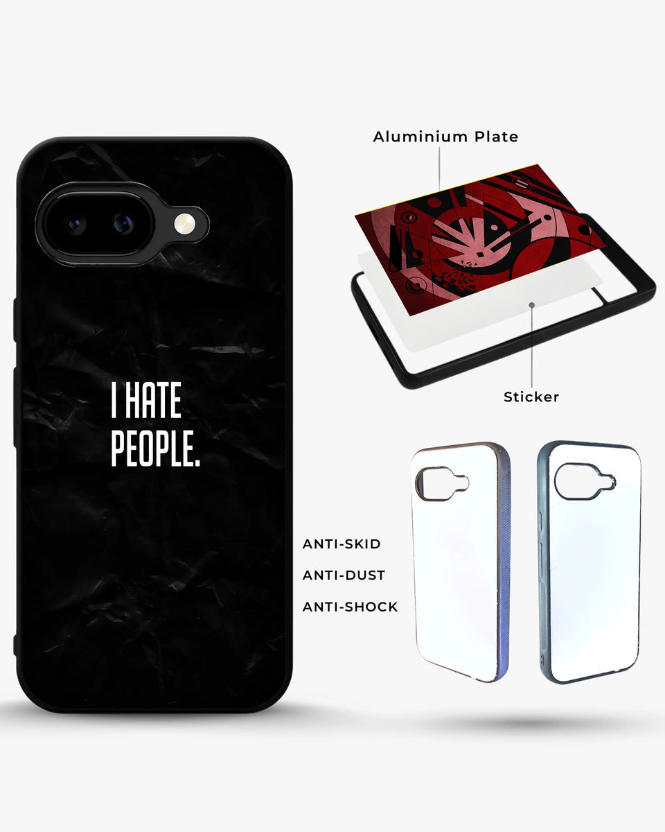 Creslia i hate people quote phone case general construction specs - i hate people quote phone case google pixel general specs