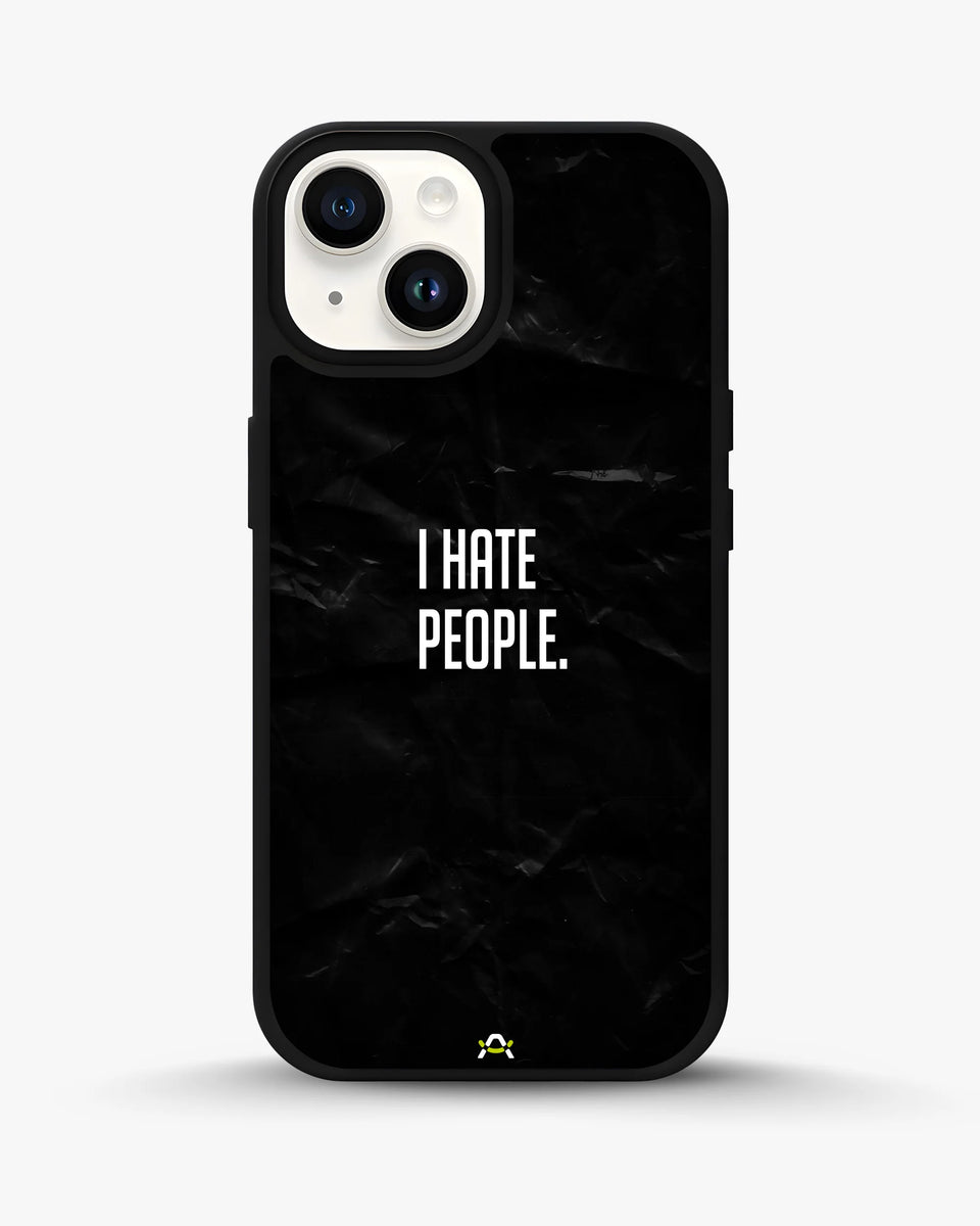 Creslia i hate people quote phone case - i hate people quote phone case iphone 15 plus