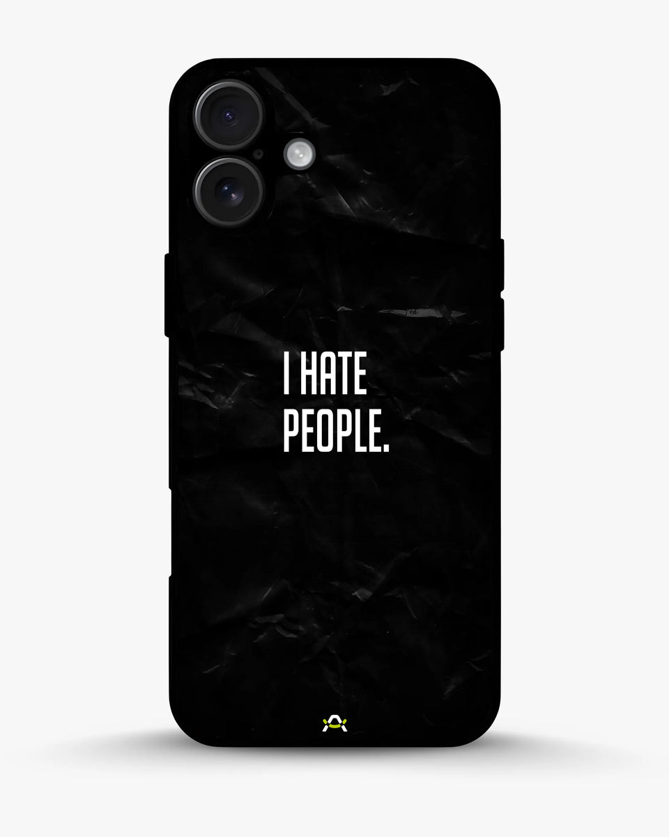 Creslia i hate people quote phone case - i hate people quote phone case iphone 16