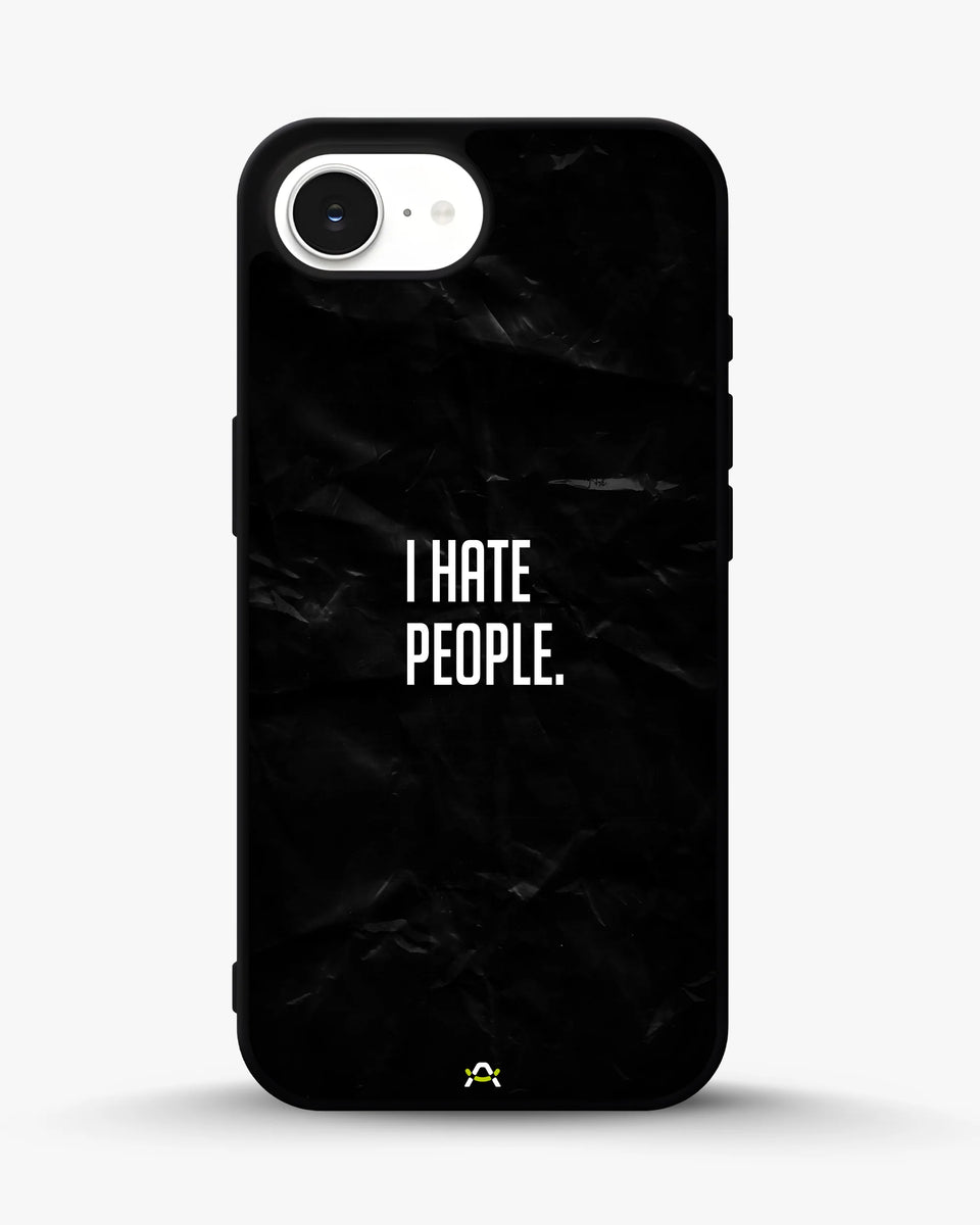 Creslia i hate people quote phone case - i hate people quote phone case iphone 16e