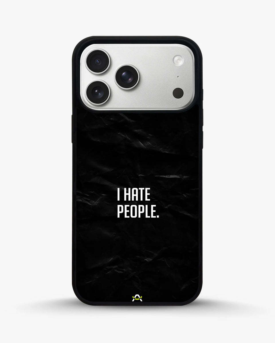 Creslia i hate people quote phone case - i hate people quote phone case iphone 17 pro