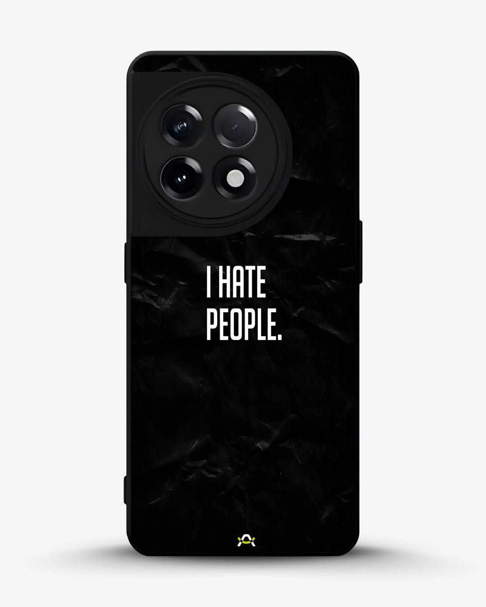 Creslia i hate people quote phone case - i hate people quote phone case oneplus 11r