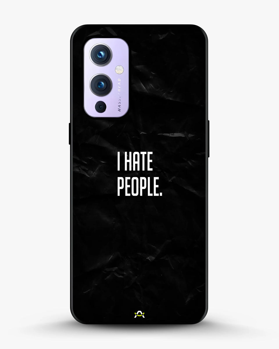 Creslia i hate people quote phone case - i hate people quote phone case oneplus 9